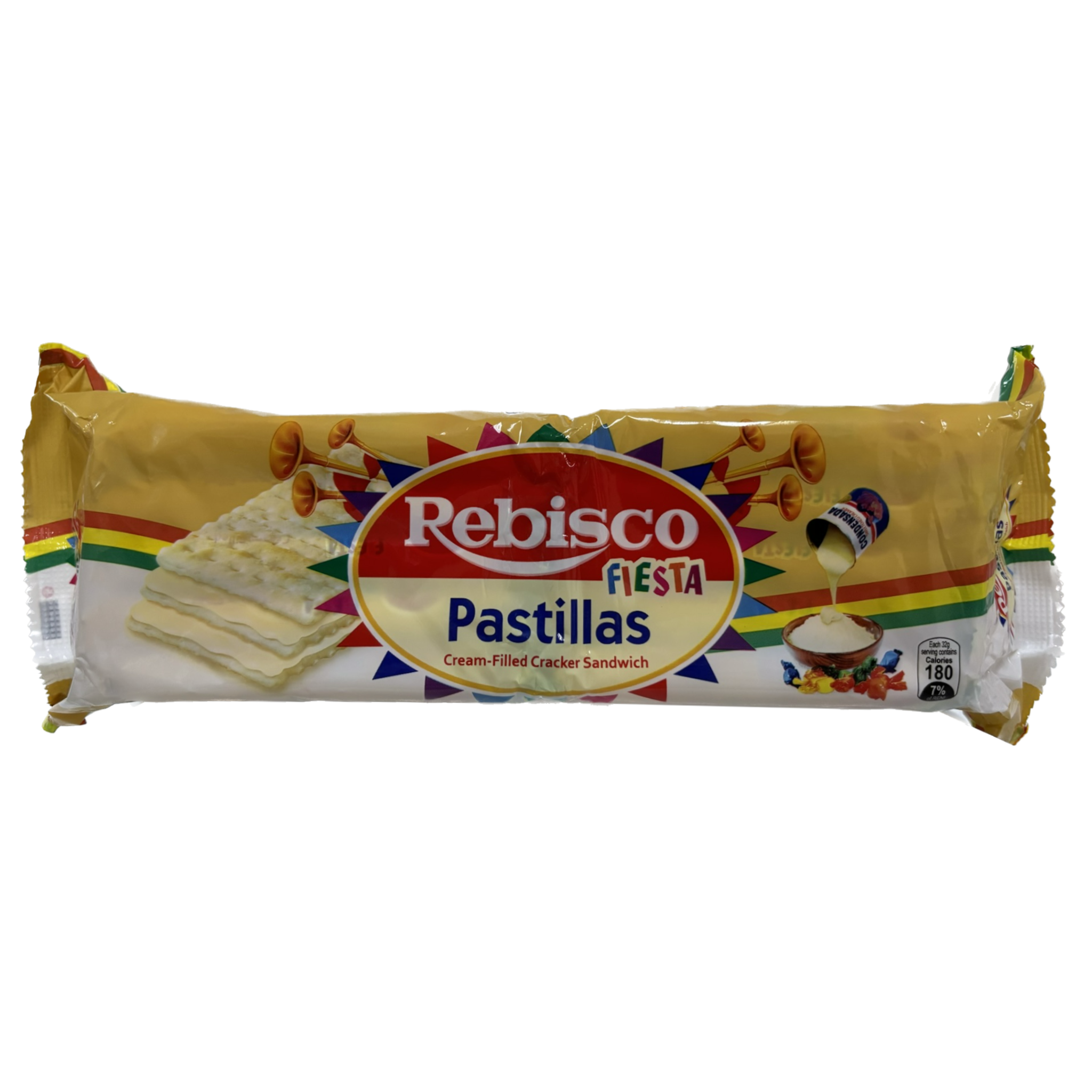 Rebisco Fiesta Pastillas CreamFilled Cracker Sandwich (32g x 10 packs