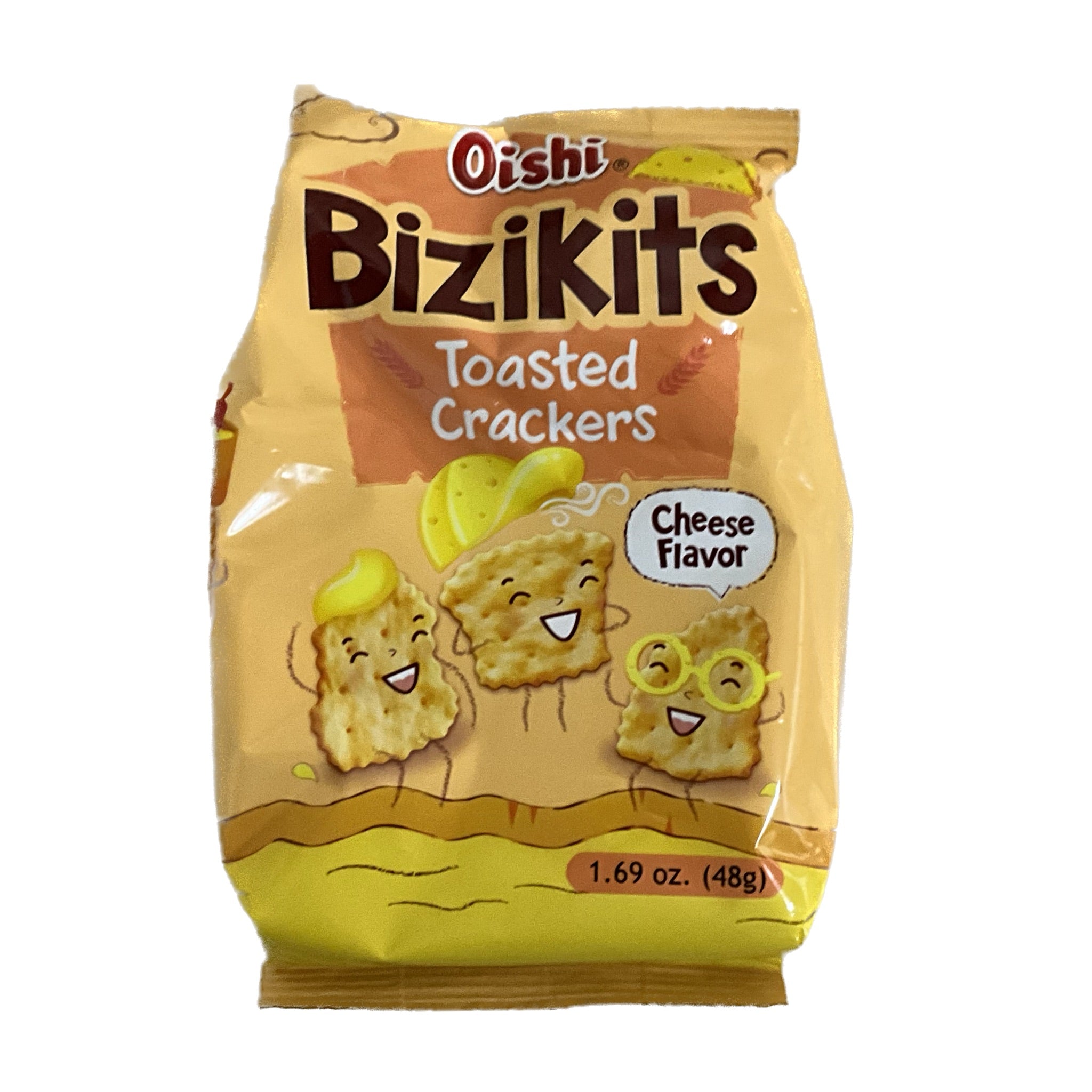 Bizikits Cheese Toasted Crackers 48g TaraSuki