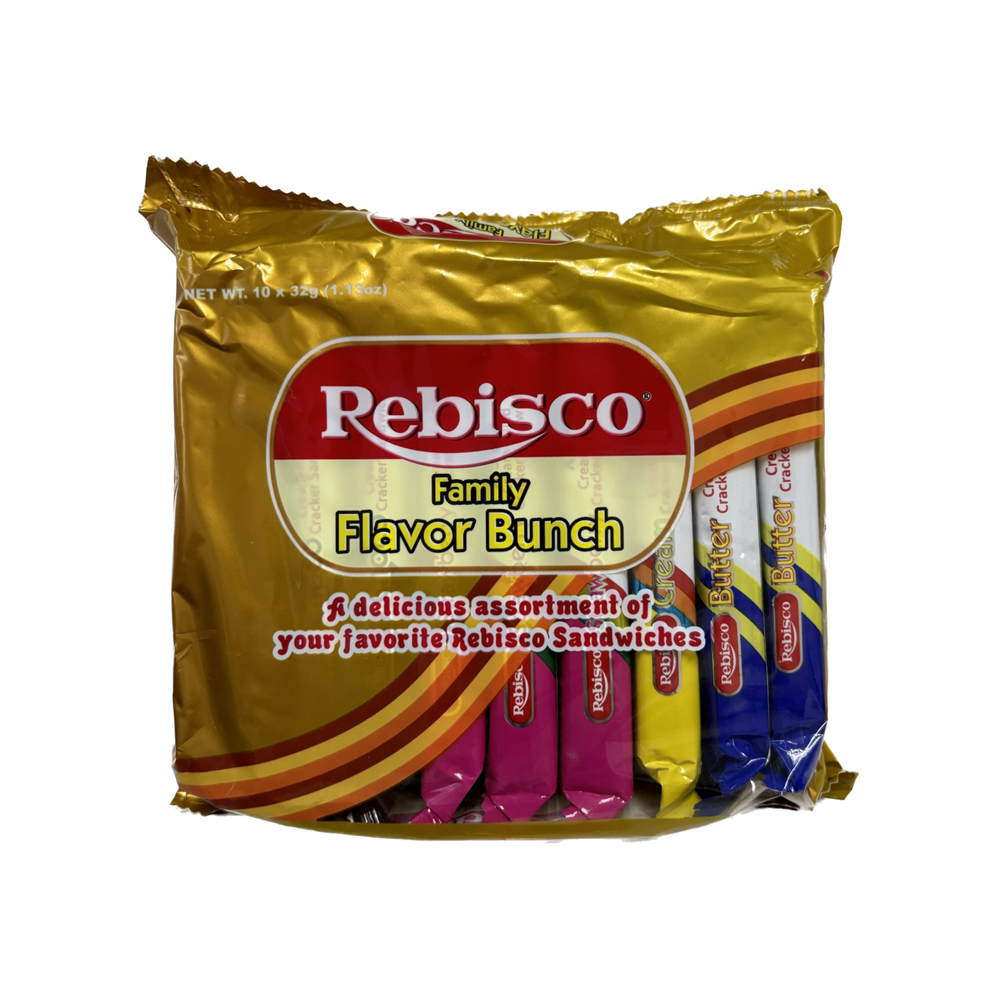 Rebisco Family Flavor Bunch (32g x 10 packs)
