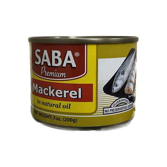 Saba Premium Mackerel in Natural Oil 200g