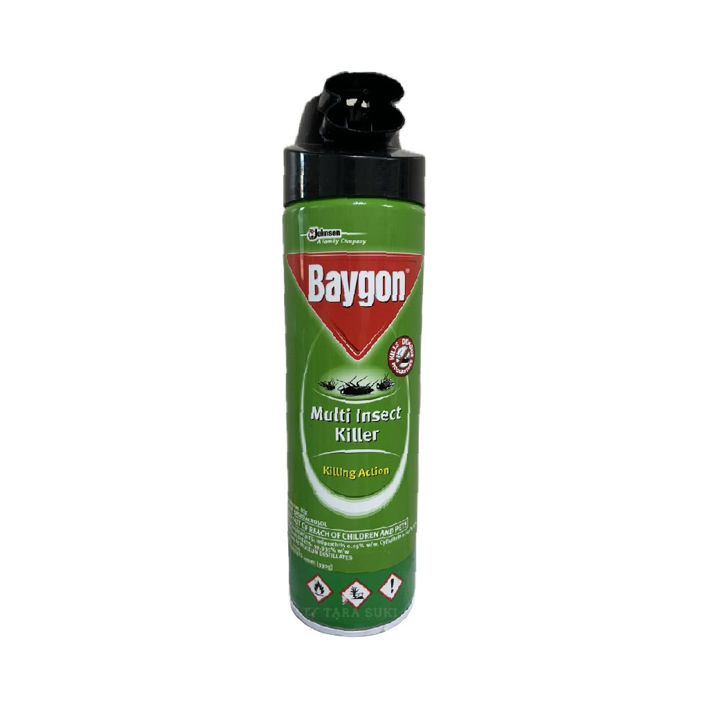 Baygon Protector Multi Insect Killer Long Lasting Protection 500ml Tarasuki