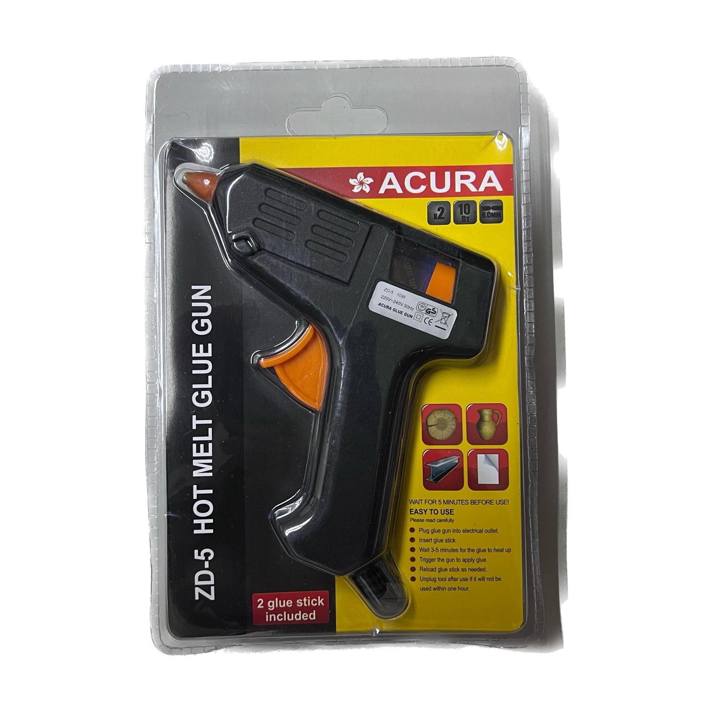 Acura Hot Melt Glue Gun (ZD-5)