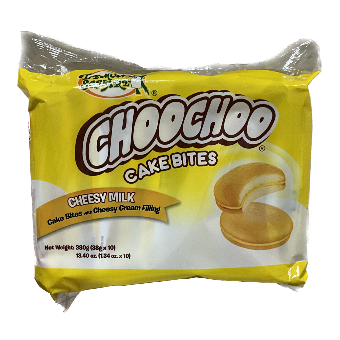 Lemon Square Choo Choo Cheesy Milk Cake Bites (38g x 10 cake bars