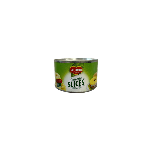 Del Monte Quality Pineapple Slices in extra light syrup 227g