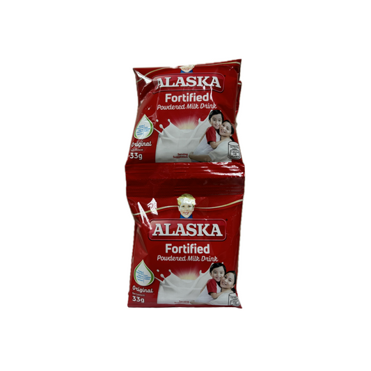 Alaska Powdered Milk Drink Fortified (12 packs x 33g)