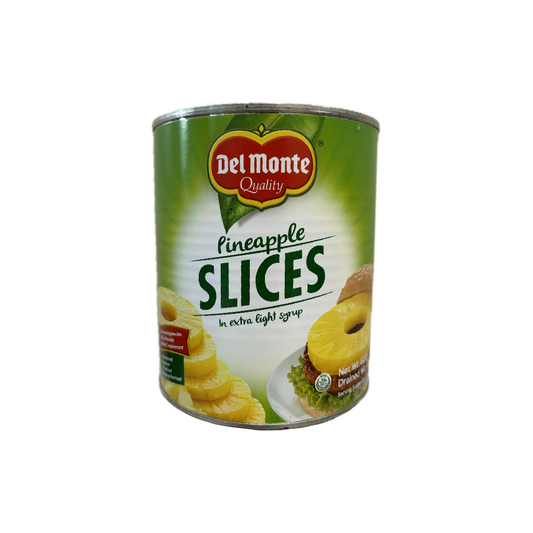 Del Monte Quality Pineapple Slices in extra light syrup 822g