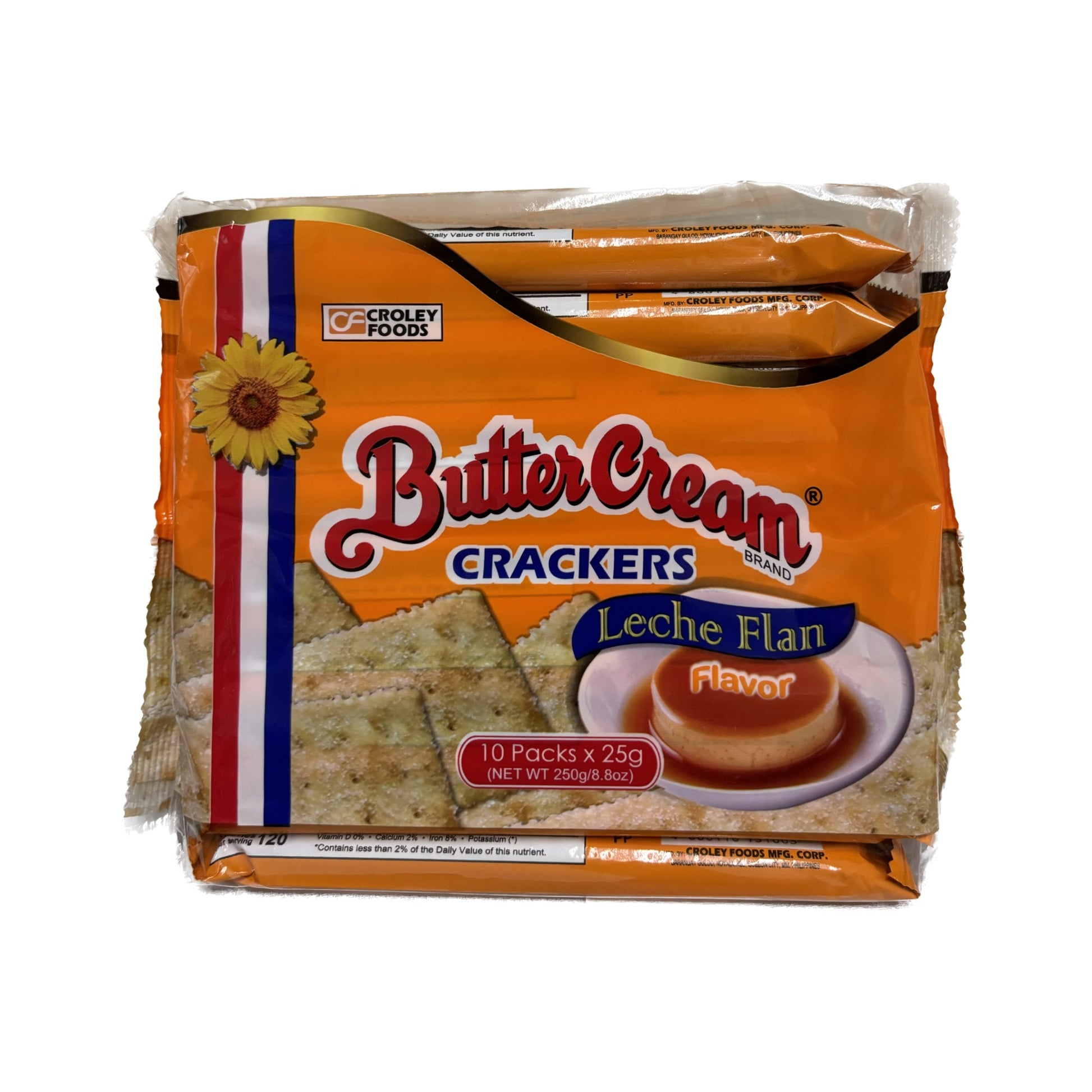 ButterCream Crackers Leche Flan Flavor (25g x 10 packs) TaraSuki