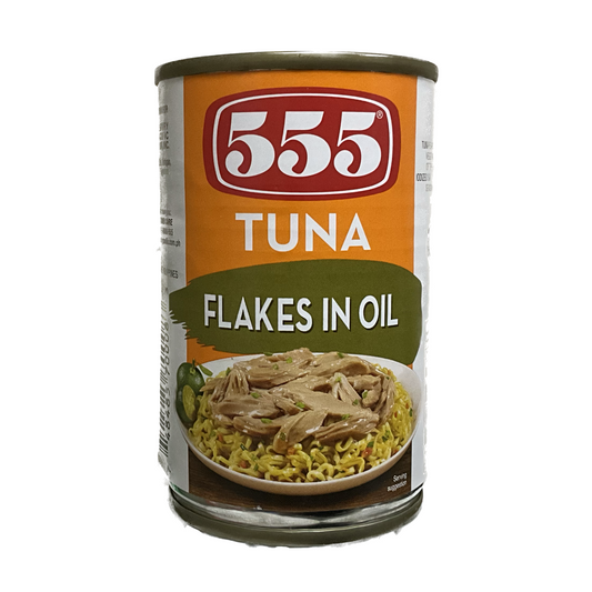 555 Tuna Flakes in Oil 155g