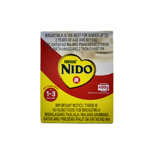 Nestle Nido Jr. 1-3 years old Milk Supplement 400g