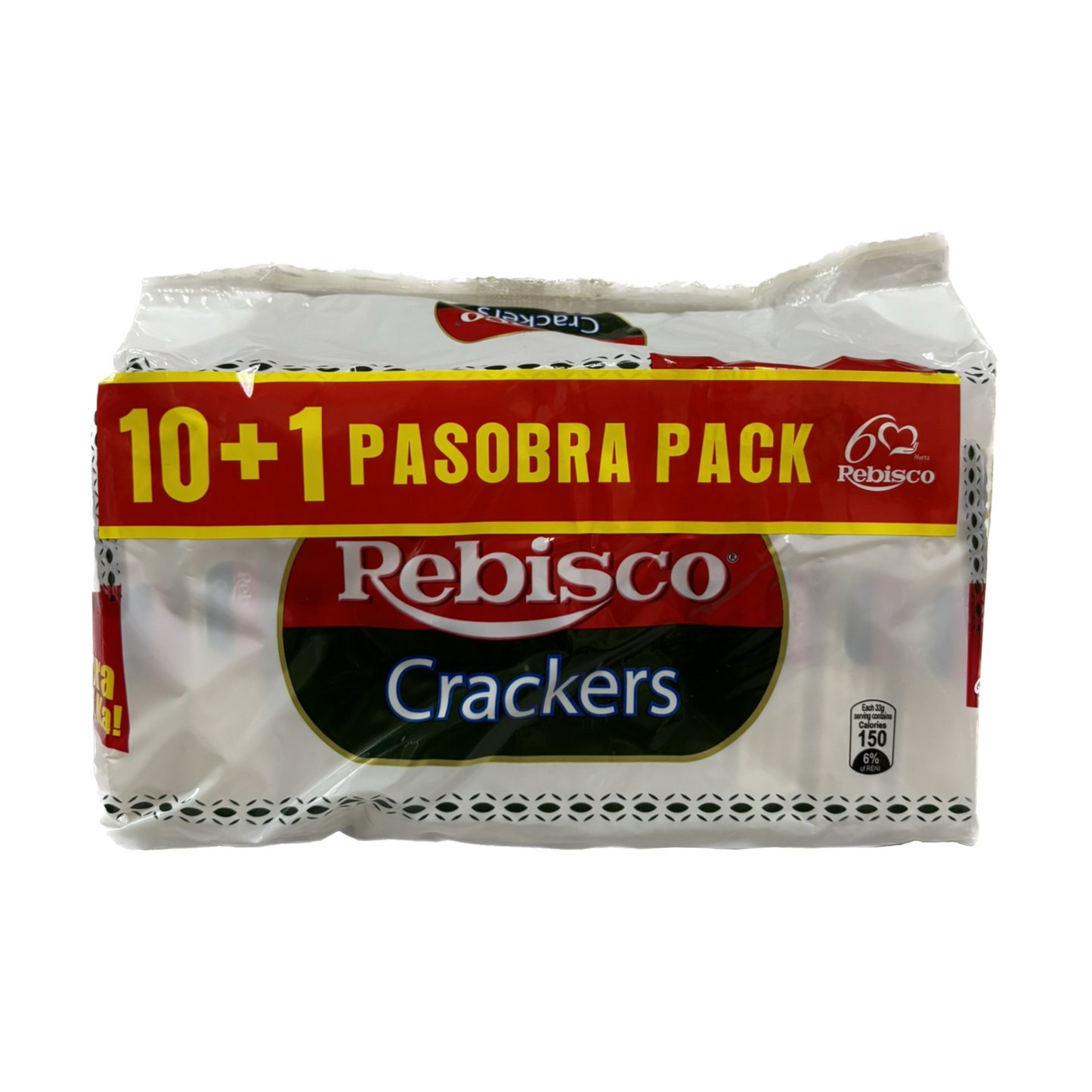 Rebisco Crackers (33g x 10 + 1 packs)