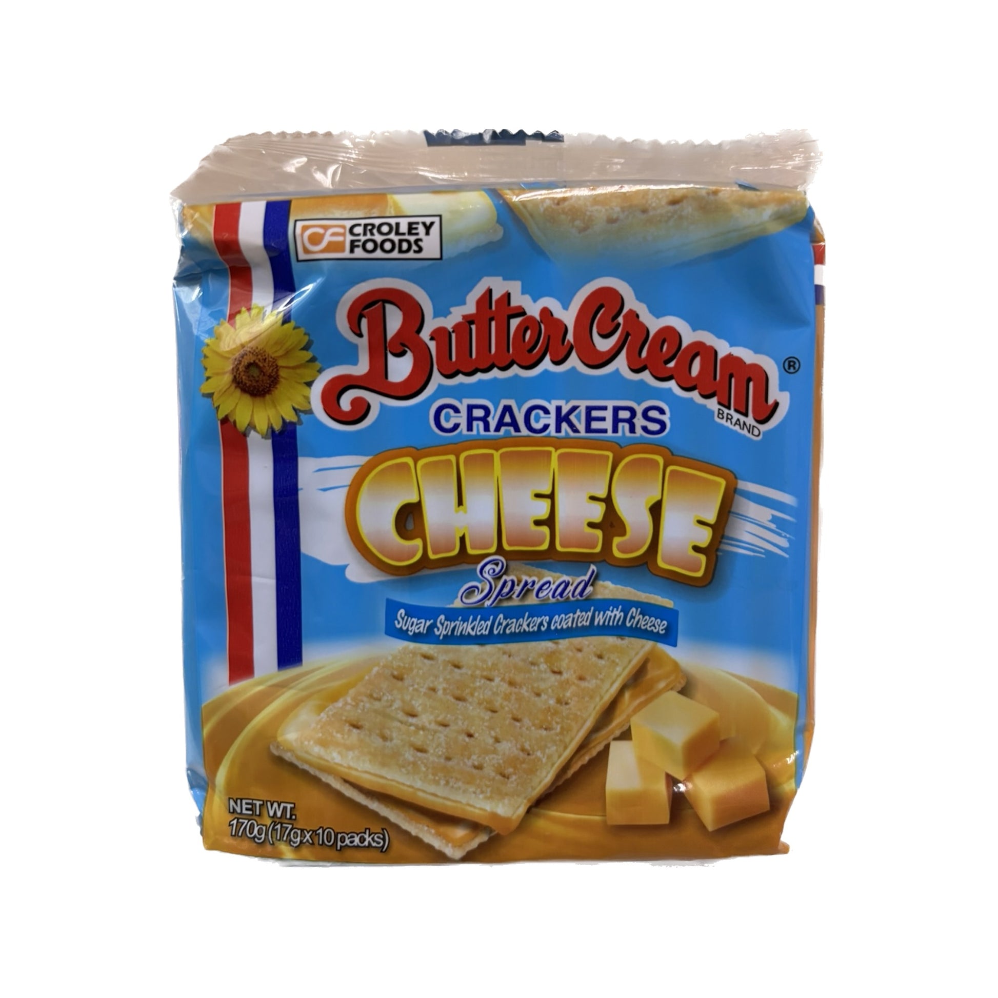 ButterCream Crackers Cheese Spread (17g x 10 packs) TaraSuki