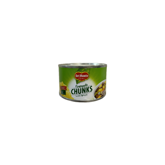 Del Monte Quality Pineapple Chunks in extra light syrup 227g (Flat)
