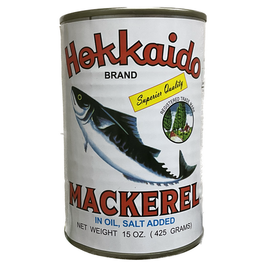 Hokkaido Mackerel in Natural Oil Salt Added 425g