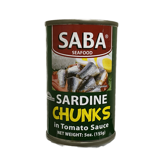 Saba Sardine Chunks in Tomato Sauce 155g