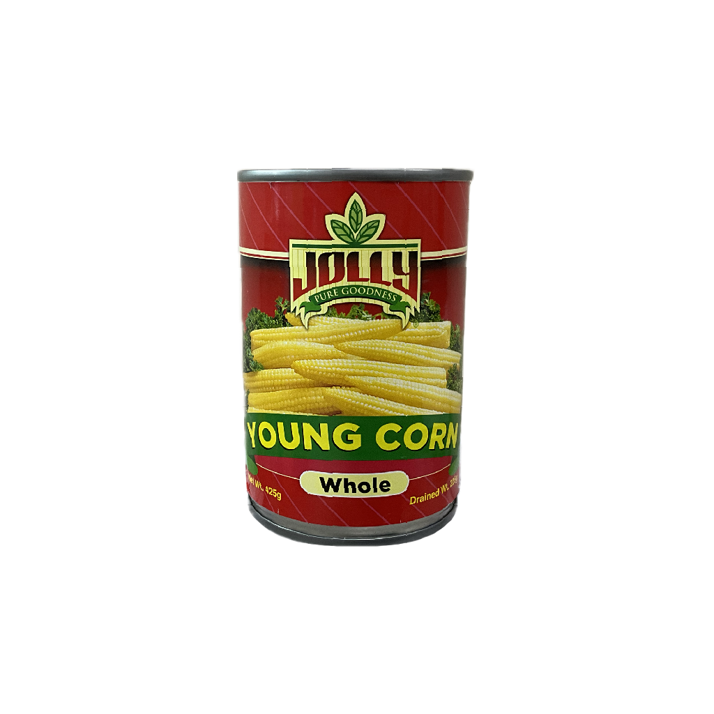 Jolly Pure Goodness Young Corn Whole 425g