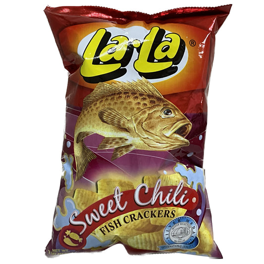 LaLa Sweet Chili Fish Crackers 100g