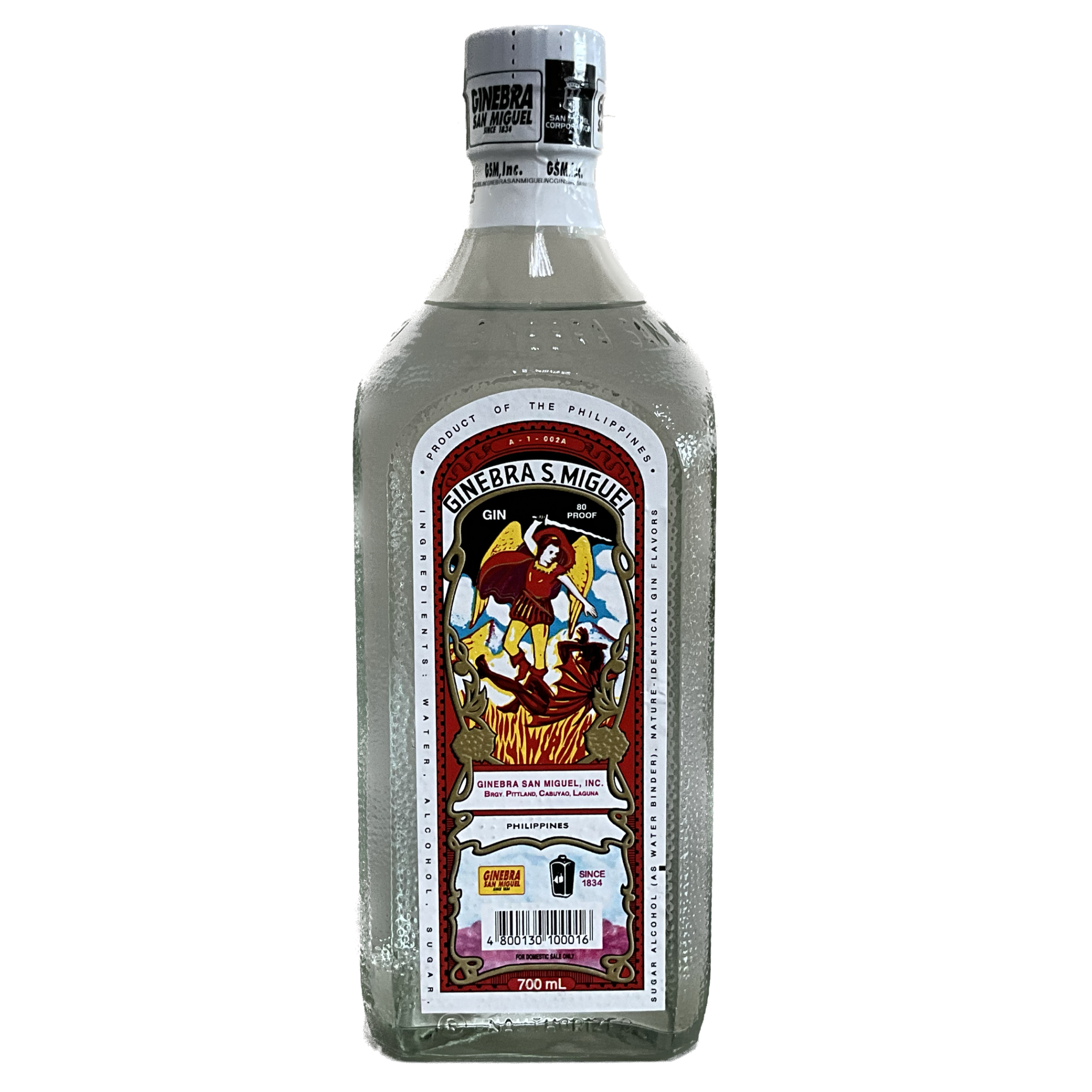 Ginebra San Miguel Frasco (Kwatro Kantos Gin) 700ml – TaraSuki