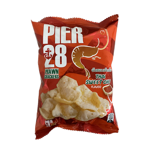 Pier 28 Prawn Crackers Thai Sweet Chili 22g