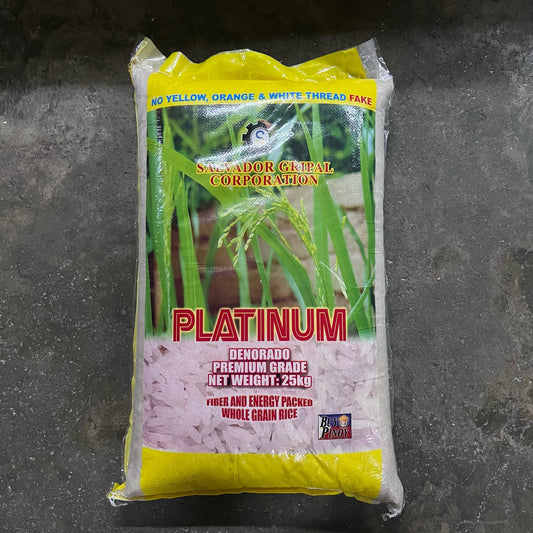 Platinum Denorado Whole Grain Rice 25kg