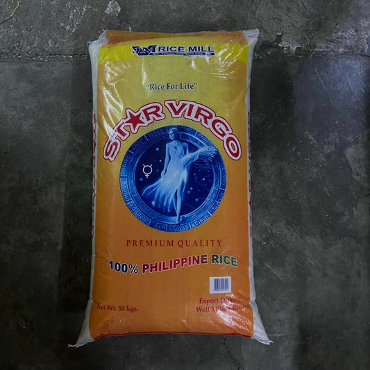 Star Virgo Premium quality 100% Philippine Rice 50kg
