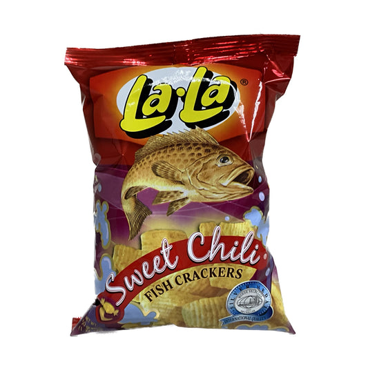 LaLa Sweet Chili Fish Crackers 50g