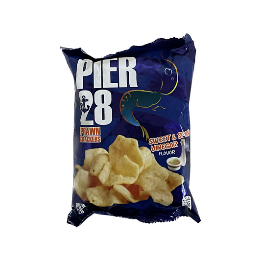 Pier 28 Prawn Crackers Sweet & Spicy Vinegar 22g