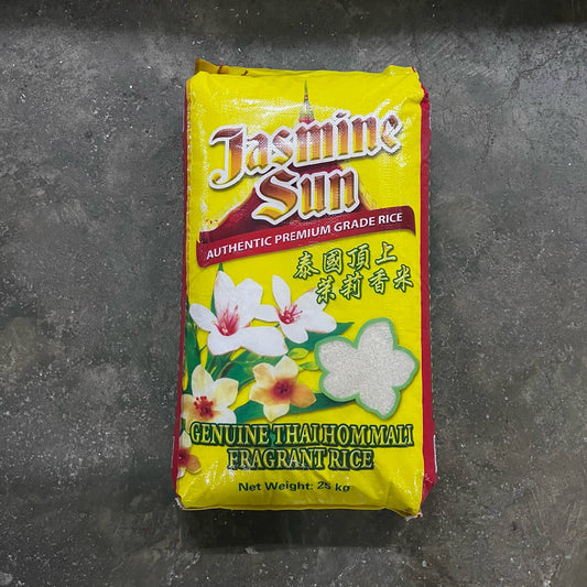 Jasmine Sun Authentic Premium Grade Rice 25kg